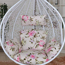 MZY Appendere Sedia Cuscino Cestino Basket cestello Cestino Cestino Cestino Opaco sedie di Vimini Cuscino Altalena Pad Balcone Interno (Senza Culla)