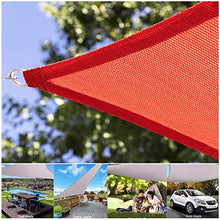 Tenda Da Sole Rettangolare Impermeabile Blocca Il 95% Delle Radiazioni UV Nocive E Della Luce Cuciture Rinforzate Che Impediscono Sfilacciamenti E Deformazioni (Diverse Dimensioni) ,Dark red,4 * 6