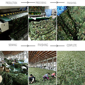 AWCPP Netwing Camo Netting Shading Net Army Net Boschi Net | Camo Net per Decorazione da Ombrellone Caccia Caccia Blind | Oxfords Camping, Decorazione Del Partito,Jungle Camouflage,1,5 * 4M.