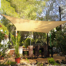 DUCCM Vela Ombreggiante,Tenda a Vela Rettangolare Antivento Impermeabile, Protezione UV 95%,per Giardino terrazza Campeggio Outdoor Facility & Activities(3x4m)