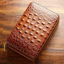 Minmin Portable Idratante Legno di Cedro Case Small mini con igrometro Cigar Box, 210x139x76mm accessori del sigaro (Color : Brown)