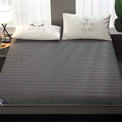 SHIN Materasso Topper,Cashmere di Latte Tatami Materasso Pieghevole Giapponese Materasso A Pavimento Morbido Addensare Materasso Futon Giallo Alto 10cm / D / 100 * 200cm