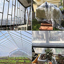 C-J-H Rain Bird Pellicola Isolante Trasparente a Prova di Esplosione deposito Attrezzi Parabrezza PE agritessuto succosa Telo tettoia Giardino,3×4m