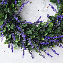 LPxdywlk Ghirlanda di Lavanda Artificiale Porta Appesa Decor Copricapo Fotografia Prop violaNone