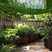 HENGMEI 1x50m Verde Rete di Recinzione Tessuto HDPE Tessuto ombreggiante Protezione Solare per Recinti e Ringhiere