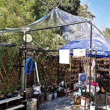 GGYMEI Telone Telo Copertura ， Occhiello Rinforzato Impermeabile Adatto for Navi negli Anni del Fuoco Plastica, 600 Grammi for Metro Quadrato (Color : Chiaro, Size : 2.4x2m)