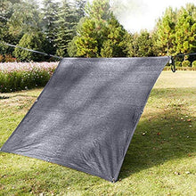 Jonist Tende da Sole a Vela Tende da Sole per Patio 3,6 m X 2,4 Tende da Sole per Tende da Giardino Vele da Giardino Impermeabili Tende da Sole per Auto. Tendina Parasole per Bebè, Grigio - 2,4 x 3