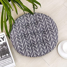 eewopjkj Cuscino per Sedile Rotondo Set di 4 Cuscini per Sedia Cuscino Edizione Bordo Sedile 40 x 40 cm Cuscino per Sedia da Giardino poggiapiedi da Giardino Balcone terrazza B