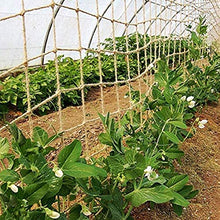 WEIFAN Rete di Canapa di Iuta, Rete da Giardino Sfondo a Rete Rete Decorativa per Bambini Giocattoli Animali Domestici Sicuro Ringhiere per Interni Scale Parco Giochi Patio Esterno Balcone