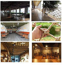 Protective net decoration / Multifunzionale Tessuti a mano corda della canapa di griglia Decorazione parete netto UI Balcone Scale Ringhiera recinzione di sicurezza di costruzione di isolamento corda