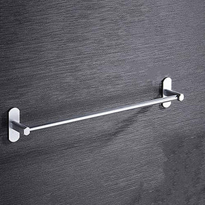 LANFENG Portasciugamani, Alluminio dello Spazio Portasciugamani Cremagliera Parete Appeso, Cucina Canovaccio Gancio, Utilizzato in Cucina WC Stanza da Bagno,51cm