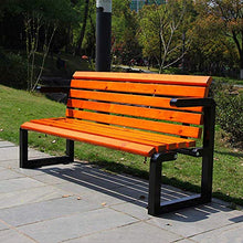 LXLH Panca da Giardino Sedia da Giardino panchina per Il Tempo Libero, Sedia da Esterno in Legno massello Impermeabile e anticorrosivo, panchine Decorative per Giardini terrazzati Domestici, con
