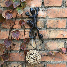 Gancio In Ghisa Portachiavi A Forma Di Geco Multifunzionale Da Parete Bagno Per Piante Sospese Decorazioni Per La Casa In Ghisa Gancio Da Giardino Balcone Rustico Gancio A Muro In Ghisa Per Piante
