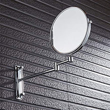Specchio per Il Trucco Specchio a Muro a Muro Specchio da Bagno Pieghevole Specchio da Bagno a Doppia Faccia Mirror Specchio di Bellezza Movoo