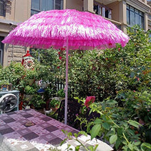 Ombrellone di Simulazione All'aperto, Ombrellone di Paglia di Simulazione, Ombrellone di Simulazione del Colore, Ombrellone da Giardino con Dispositivo di Inclinazione, Ombrellone Hawaiano