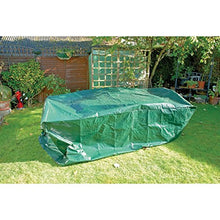 Draper 76234, Telo di copertura per tavoli da esterno, Verde, 270 x 206 x 105 cm (L x A x P)