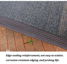 Rete ombreggiante Panno Leggero per Piante/Fienile/Patio/Tetto, Nero 60-70% Retina di Protezione per Tendina Parasole con Occhielli (Size : 4x8m)