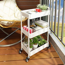 &ripiano di stoccaggio Cremagliera carrello con portaoggetti da cucina rotondo per bambini Scaffale di finitura