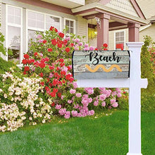 Life is Better To The Beach - Copertura magnetica per cassetta postale per giardino, giardino, cortile, dimensioni standard, 53 x 45 cm