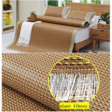 hxxxy Stile Cinese Topper Cool,Matrimoniale Naturale bambù Facile da Pulire Tatami-A 120x195cm(47x77inch)