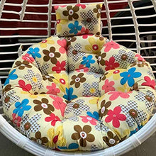 ZHBH - Cuscino per sedia a dondolo da appendere, impermeabile, addensato da appendere, per patio, giardino, multicolore a scelta, 90 x 120 cm
