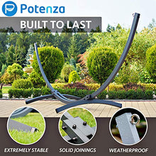 Potenza Classici® ● Amache di qualità e robusto supporto in acciaio resistente alle intemperie ● Motivo: Roma - Ecru (Cocoon)
