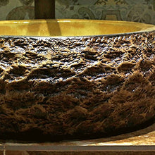Lavabo in ceramica Lavabo Arte Lavabo Sopra Lavabo da appoggio Lavabo Lavabo in pietra Lavabo antico europeo rotondo (49x16cm) Lavandini bagno