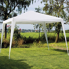 VERDELOOK Gazebo con Struttura in Ferro e Copertura in polietilene, 3x4 m, Bianco