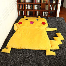 Pieghevole Materasso Futon Tatami Bed Portatile Residenza Studentesca Materasso Letto Futon Tappetino per Bambini, Giallo,Regali di Halloween, Natale, Capodanno / 150x200cm