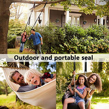 BETOY Cinghie per Amaca All'Aperto, Cinghie per Amaca Portatile Universale Nero Cinghie per Amaca per Interni/Esterni, Terrazza, Giardino, Campeggio, Varie Amache e Altalene,150cm