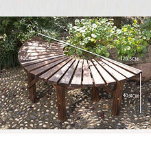 Giardino Esterno Panchina da Giardino,Anticorrosivo In Legno Massello Cortile Balcone Panchina Terrazza Fioriera,Sedia da Veranda Resistente Alle Intemperie,Per Panchine Decorative da Prato