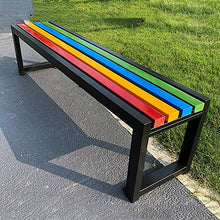 Panca da Giardino 150 Cm / 180 Cm, Panchina da Giardino per Terrazza Giardino in Legno Massello, Panchina da Terrazza da 3-4 Posti