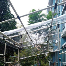 GDMING Impermeabile Telone Occhiellato, Trasparente Telo Copertura, Antipioggia Antipolline (400gsm) PVC Fogli di Plastica per All'aperto Pannello delle Partizioni, Personalizzabile