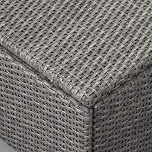Tok Mark Traders SOLLERÖN Sgabello da esterno, grigio scuro, 62 x 62 cm resistente e facile da curare. Sezioni di divano da esterno, mobili da giardino Prodotti per esterni. Ambiente.
