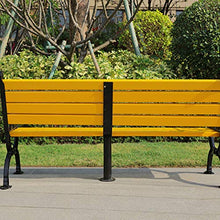 LXLH Panca da Giardino Seduta Sedia da Giardino Panchina da Esterno Panchina da Parco Panca da Giardino Panchina da Giardino Panchina da Esterno in Ferro battuto Panchina in Legno massello da 58,