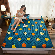 ZHONGXIN Tatami Materasso futon, Materasso Giapponese Pieghevole Materasso futon Invernale Morbido Addensato per Camera da Letto (E,100 * 200cm)