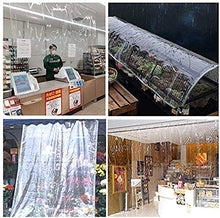 SHIJINHAO Telo Impermeabile Esterno,Tela Cerata Trasparente Impermeabile Antivento Addensata Con Bordo Avvolto Pieghevole In Tela Cerata Trasparente Con Foro In Metallo Occhio In Plastica Per Vegetazi