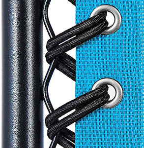 Corda Elastica per Sdraio Ricambio,Cordini di Ricambio Universali,Lacci in Sedia a Sdraio,Set di 4 Corde Elastiche con Corda,Corda Elastica Sedia Zero Gravity a Sdraio da Giardino Poltrona