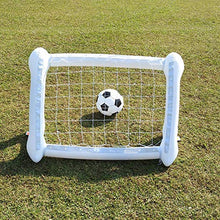 NTT Supporto di Calcio Gonfiabile del PVC, Montaggio e smontaggio rapidi, Ideali per Uso in Giardini o parchi, Facili trasportare,M