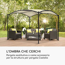 blumfeldt Castello - Tettuccio Parasole per Gazebo, Dimensioni: 350x350cm (LxP), Parasole in Poliestere, Protezione da Raggi UV e Pioggia, Idrorepellente, FlexMood Concept: Tetto Sostituibile, Beige