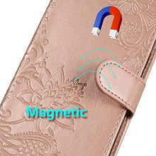 Thoankj - Custodia a Portafoglio per iPhone 11, Antiurto, in Pelle Sintetica, con Supporto Magnetico, in Gel di Silicone, Custodia Protettiva per iPhone 11 da 6,1 Pollici