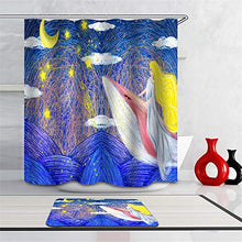 LIYAN Combinazione Bagno. Immagini Chiare E Colori Vivaci Rendono Il Tuo Bagno Pieno di Vita. Accessori da Bagno. Balene E Ragazze.