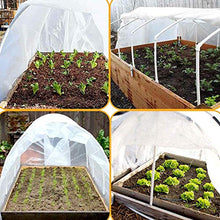 JX-PEP Tarpaulina Trasparente all'aperto, Impermeabile, baldacchino, Telo Trasparente, finestre Balcone Protezione della pianta PE Tenda di plastica Tarpa con Occhielli, Spessore 0,12mm,5 * 8m
