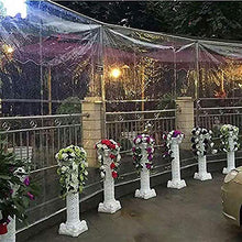 GZHENH Telo Impermeabile Esterno, Tenda da Campeggio A Prova di Vento con Occhiello Pieghevole Teli di Plastica, Personalizzabile (Color : Chiaro, Size : 2x4m)