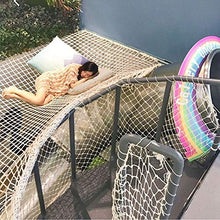 MFLASMF Rete di Sicurezza Protezione per Balcone Rete da Balcone, Rete di Sicurezza per Bambini Rete di Protezione per Gatti Rete per Decorazione Rete, Adatta per recinzioni Esterne Parape