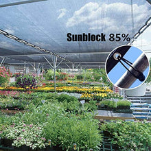 AAGYJ Paralume, Tessuto per Protezione Solare, 85% di Rete Anti-UV per Parasole con passacavi, reticolato per Serra, Coperta, Veranda, Giardino, Patio, Vasca, Veicolo, Animali Domestici e Piante,2x8m