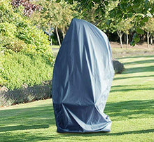 Laxllent Copertura della Sedia a Dondolo,Rattan da Giardino Wicker Coperture Mobili Impermeabili per Sedie sospese,216x185cm, Grigio (210D Oxford PU)
