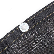 Rete ombreggiante Telo Rivestito in Tessuto al 90% Sunblock con Occhielli per Coperture di Piante, Serra, Fienile O Canile, Nero (Dimensioni : 10x10M)