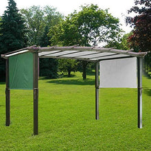 YCSD Oxford Stoffa Estate All'aperto Baldacchino Impermeabile Protezione Solare A Prova di Sole Tuta da Tenda da Sole, 5.2x2m