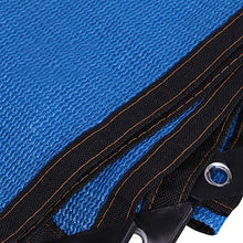 Telo Ombreggiante, 85% Maglia reticolato Parasole for Piante Che proteggono, Luogo Esterno, edifici - Blu (Size : 8m x 10m)
